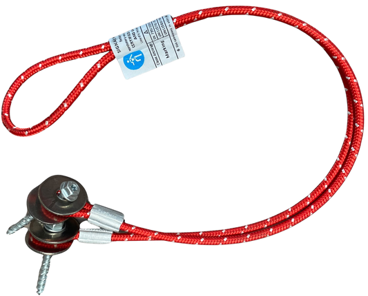 Ancoraggio tetto in legno-linea vita